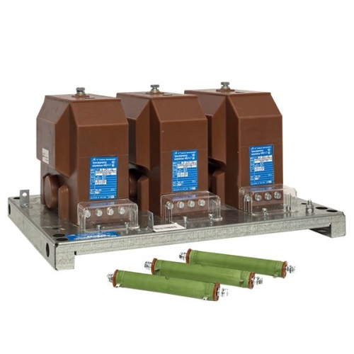 Трёхфазная группа трансформаторов напряжения НИОЛ-СТ-10-2М1-100/V3/100/3-0,5/3Р-30ВА/100ВА У2 | код 3NIOLST-21222-30/100BA | EKF фото 3