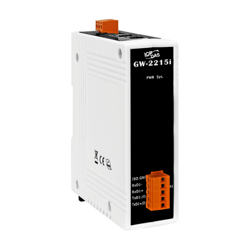 GW-2215i CR Modbus/TCP to RTU/ASCII Gateway with 2-port Ethernet Switch and 1 Isolated RS-422/485 Ports (RoHS) | код 00-06136469 | ICP DAS