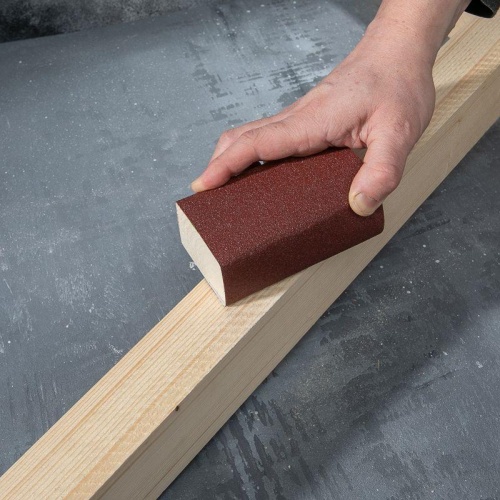 Шкурка шлифовальная 230х280мм Р100 водостойкая в листах на тканевой основе (уп.10шт) Kranz KR-91-1304 фото 2