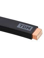 Шина медная гибкая изолированная ШМГ 10х(120х1), 2м, TDM | код SQ0841-0021 | TDM