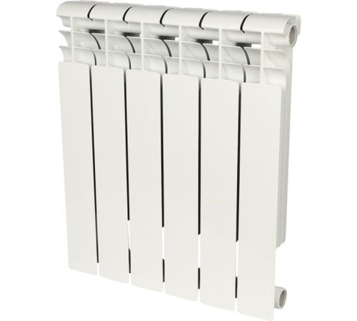 Радиатор биметаллический Profi BM 500 6 секций RAL9016 (82488) | код RG008P0CKOCOK4 | Rommer