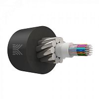 Кабель оптический в грунт с ЦТ. бронированный стальной проволокой. G.652.D. 12 волокон. 8 кН | код КОС-ОКБ-12хG.652.D-Т 8кН | KOSCAB