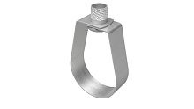 Хомут для спринклерных систем с гайкой М8 для труб d 1/2'' | код BHS11012 | DKC