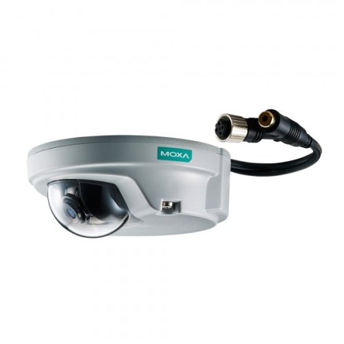 Камера VPort P06-1MP-M12-MIC-CAM80 EN50155,HD,compact IP camera,M12 connector,1 microphone,PoE,8.0mm Lens, t: -25/55 | код 00-06115647 | MOXA