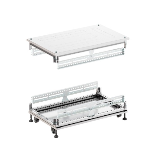 Крыша основание преперфорированные IT-CQE 600x1000, RAL7035 | код RGIT610F | DKC