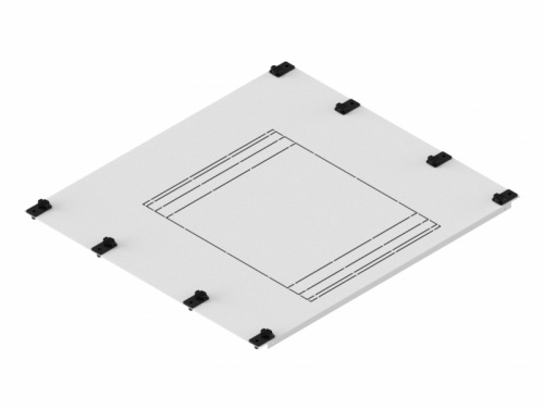 Лицевая панель 1хKVL3 CP 1.4-3 K3 (В450xШ350) | код 001339650 | ETI