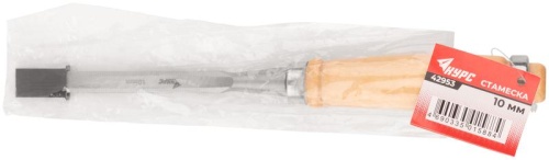 Стамеска с деревянной ручкой 10 мм | код 42953 | FIT фото 3