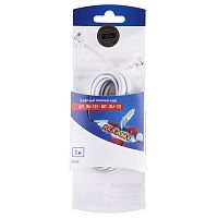 Телефонный удлинитель REXANT, 6р-4с, 3 м, белый | код 06-3209 | REXANT
