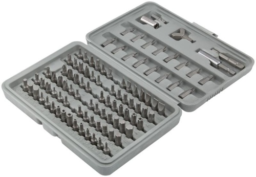 Набор бит 100 шт CrV | код 57859 | FIT фото 2 Набор бит 100 шт CrV | код 57859 | FIT фото 2