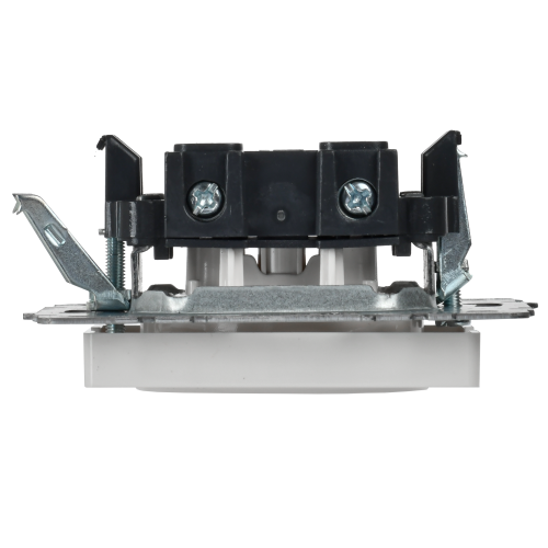 BRITE Розетка 1-местная без заземления без защитных шторок 10А РС10-1-0-БрБ белый | код BR-R10-10-K01 | IEK фото 5