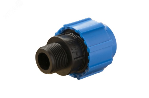 Муфта ПНД компрессионная НР 50x1 1/2' | код 50030050 | Политэк Муфта ПНД компрессионная НР 50x1 1/2' | код 50030050 | Политэк