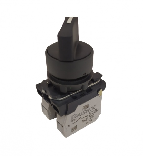 Переключатель Briswik КПЕ 2720 -Р черный IP66 УХЛ2 10А 2но+0нз | код aB-VG-6Ai-0122 | Briswik