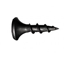 Саморез гипсокартон/дерево 3,5х19 черный | код screw-GD-19 | Крепдил