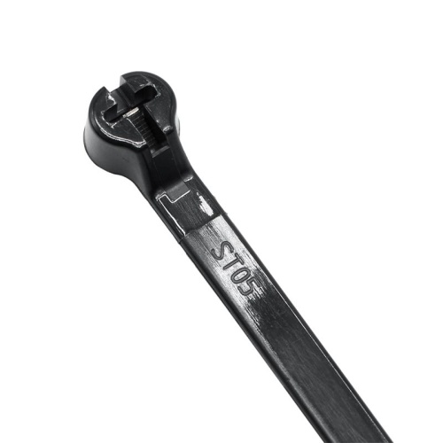 Хомут P6.6 с двойным замком, черный 4,8x250 | код. 21316SR | DKC фото 3