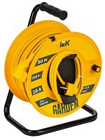 Удлинитель на катушке 1х50м Garden УК50 2P+PE 3х1.5кв.мм | код GD-KP20-16-01-50 | IEK