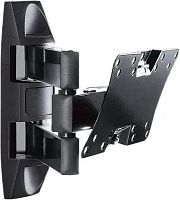 Кронштейн для телевизора Holder LCDS-5065 черный 19-32 макс.30кг настенный поворот и наклон | код 776154 | HOLDER