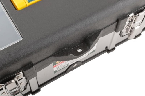 Ящик для инструмента пластиковый 16'' ( 410х215х185 мм ) замки и стенки нерж. сталь | код 65594 | FIT фото 6