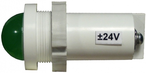 Светодиодная лампа СКЛ-14Б-Л-1-24, зеленая, 24В пост., диаметр посадочного отверстия 22мм, УХЛ2.1 | код A8021-T83913511 | Каскад-Электро Светодиодная лампа СКЛ-14Б-Л-1-24, зеленая, 24В пост., диаметр посадочного отверстия 22мм, УХЛ2.1 | код A8021-T83913511 | Каскад-Электро