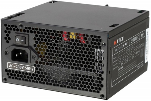 Блок питания Accord ATX 650W ACC-650W-NP 24pin 120mm fan 4xSATA | код 1897202 | ACCORD
