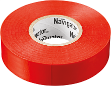 Изолента ПВХ красная 15мм 10м NIT-B15-10/R | код 17628 | Navigator Group