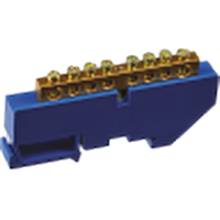 Шина нулевая на DIN-изол NBB-M69-8D/B (71153) | код 17289 | Navigator Group