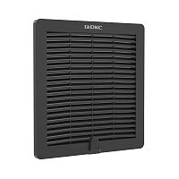 Вентиляционная решетка с фильтром RF 252x252 мм, IP54, RAL9005 | код R5RF15B | DKC