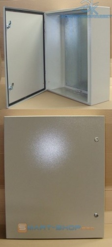 Корпус металлический, навесной, ЩРНМ(г) - 4, (ВхШхГ) 800 х 650 х 250 мм, с монтажной панелью, IP54, серый (ЩМП) (1 шт.) Бирос | код 60204 | БИРОС