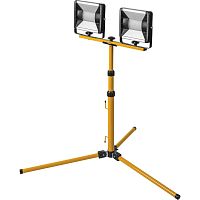 Прожектор светодиодный 61 997 OFL-01-2х50-4K-GR-IP65-LED-TRI 2х50Вт 4000К IP65 2х4250лм на штативе | код. 61997 | ОНЛАЙТ