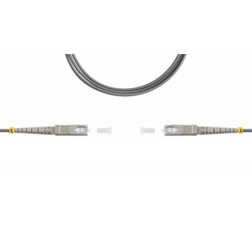 Патч-корд оптический TWT, PVC, симплексный, SC/PC-SC/PC, MM 62.5/125, 7.0 м | код TWT-SC-SC/OM1-7.0 | TWT