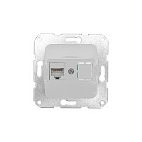 DEA Розетка Компьютер RJ45 с/у мех. Бел KRANZ | код KR-78-0223 | KRANZ