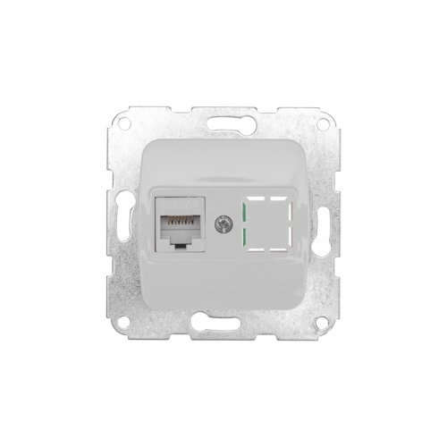 DEA Розетка Компьютер RJ45 с/у мех. Бел KRANZ | код KR-78-0223 | KRANZ