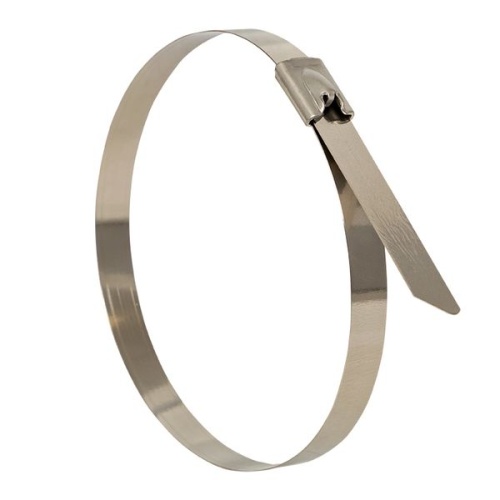 Хомут AISI 304 из нержавеющей стали, 4,6x150 (100 шт,) FlexLock PROxima | код plc-fl-tss-304-4.6x150 | EKF фото 2