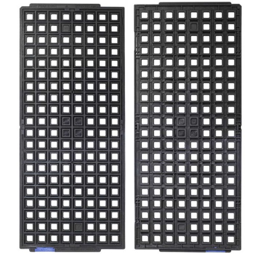 Tray QFP 8*20 (10*10 mm), лоток для хранения(транспортировки) микросхем в корпусах LQFP (TQFP)44/LQFP (TQFP)64 от производителя Peak International | код 114919 | PEAK