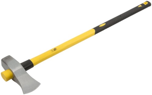 Топор-колун кованый, фиберглассовая длинная ручка 900 мм, 3600 гр | код 46164 | FIT фото 2