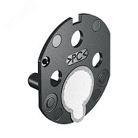 Ключ для розеток с кодом типа STD поликарбонат черный | код CST-STD K | OBO Bettermann