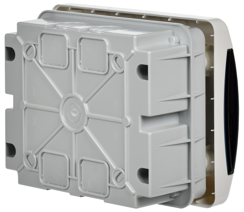UNION Compact Корпус пластиковый ЩРВ-П-6 IP41 черная прозрачная дверь IEK | код UIC-KP12-V-06-41-K01 | IEK фото 4