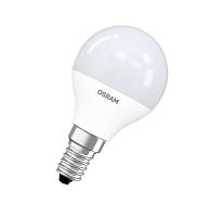 Лампа светодиодная LED 6,5Вт Е14 STAR ClassicP (замена 60Вт),теплый белый свет, матовая колба | код 4058075134294 | LEDVANCE