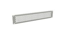 Hyperline BPD-2-RAL7035 Фальш-панель перфорированная на 2U, цвет серый (RAL 7035) | код 483498 | Hyperline