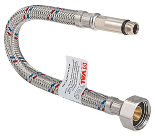 г/п для воды М10х35 - G1/2" 100см Гайка-Н.сталь/ниппель-Н.сталь | код. VTf.004.IS.0435100 | VALTEC