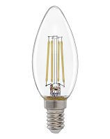 Лампа светодиодная филамент GLDEN-CS-10-230-E14-2700 1/10/100 потребляемая мощность 5Вт | код 649906 | GENERAL