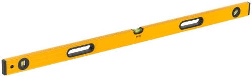 Уровень "Янтарь" 3 глазка ручки усиленный корпус фрезер. рабочая грань шкала 1200мм FIT 18165 фото 2 Уровень "Янтарь" 3 глазка ручки усиленный корпус фрезер. рабочая грань шкала 1200мм FIT 18165 фото 2