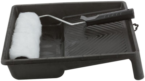 Набор для покраски стен (ванночка 350х330мм+валик иск.мех 250мм) FIT 03010 фото 4