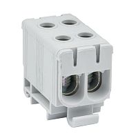 Проходная клемма с винтовым зажимом КСВ 50мм?, серый, plc-kvs2-16-50-grey | код. plc-kvs2-16-50-grey | EKF