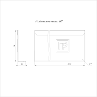 Разделитель лотка 80х3000 | код PR16.0611 | Промрукав
