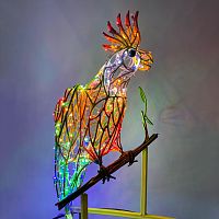 Декоративная 3D Попугай 50 см | код 501-659 | NEON-NIGHT