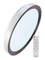 Светильник светодиодный PREMIUM AFINA 75Вт 230В 3000-6500К 6000лм IP40 485х90мм настенно-потолочный управляемый с пультом ДУ КОСМОС KSAfin75W