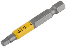 Биты кованые сталь S2 односторонние 50 мм Н4 Профи 2 шт блистер | код 57520 | FIT