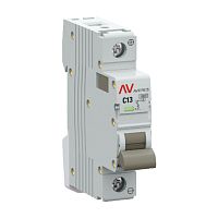 Выключатель автоматический AV-10 DC 1P 13A (C) 10kA EKF AVERES | код mcb10-DC-1-13C-av | EKF