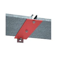 Пластина для огнестойкой перегородки опорная 120х500 4мм OP120-500 КМ LO0464