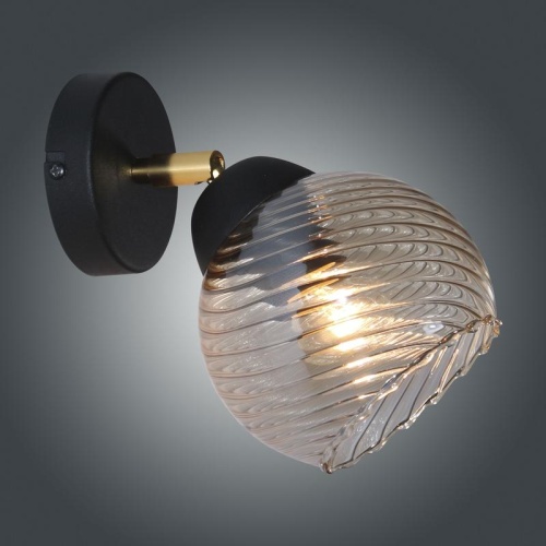 Светильник Кристаль 511 черн. муар (плафон 8633) НББ 01-60-176 Е27 настенный | код 1005405261 | Элетех фото 3 Светильник Кристаль 511 черн. муар (плафон 8633) НББ 01-60-176 Е27 настенный | код 1005405261 | Элетех фото 3